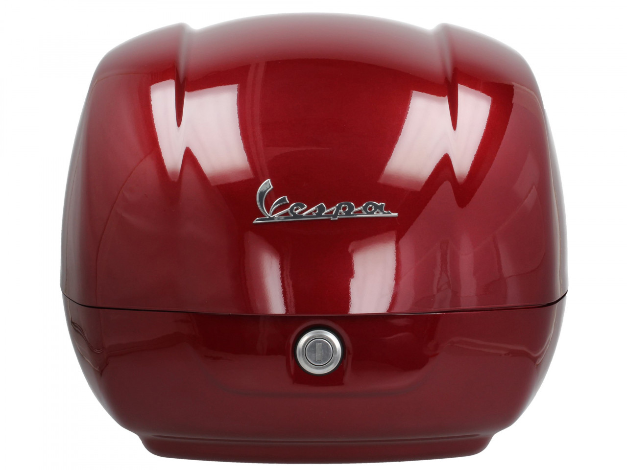 Top case d'origine pour Vespa GTS - rouge / must rouge / vignola / 880/A