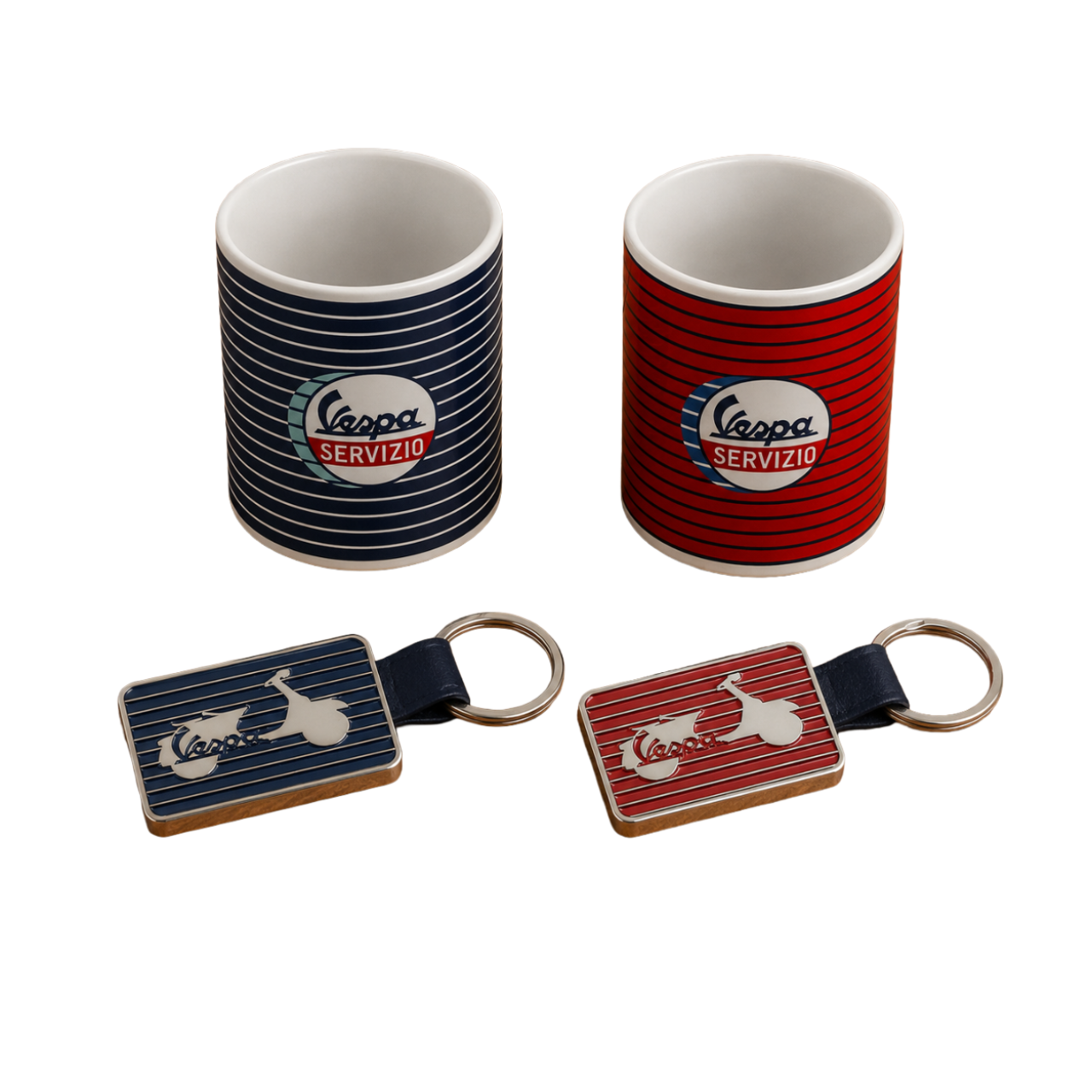 Pack de produits dérivés Vespa « Servizio Duo »