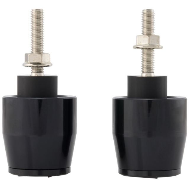 Poids de guidon gauche/droite pour Vespa Primavera/Sprint/ET/LX/LXV/S, noir