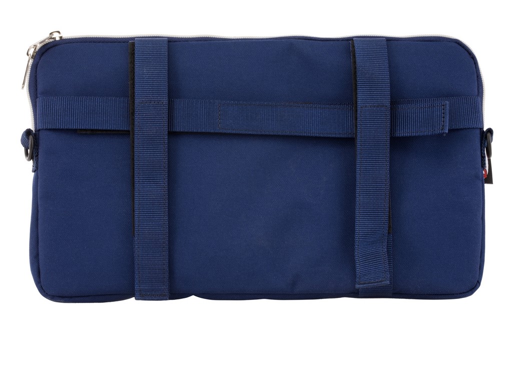 Sac "Classic" pour compartiment à bagages/boîte à gants Vespa - bleu, nylon