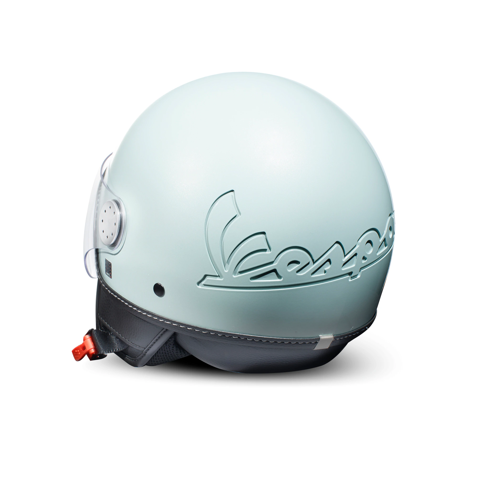 Vespa casque jet visor 4.0 orange impolsivo