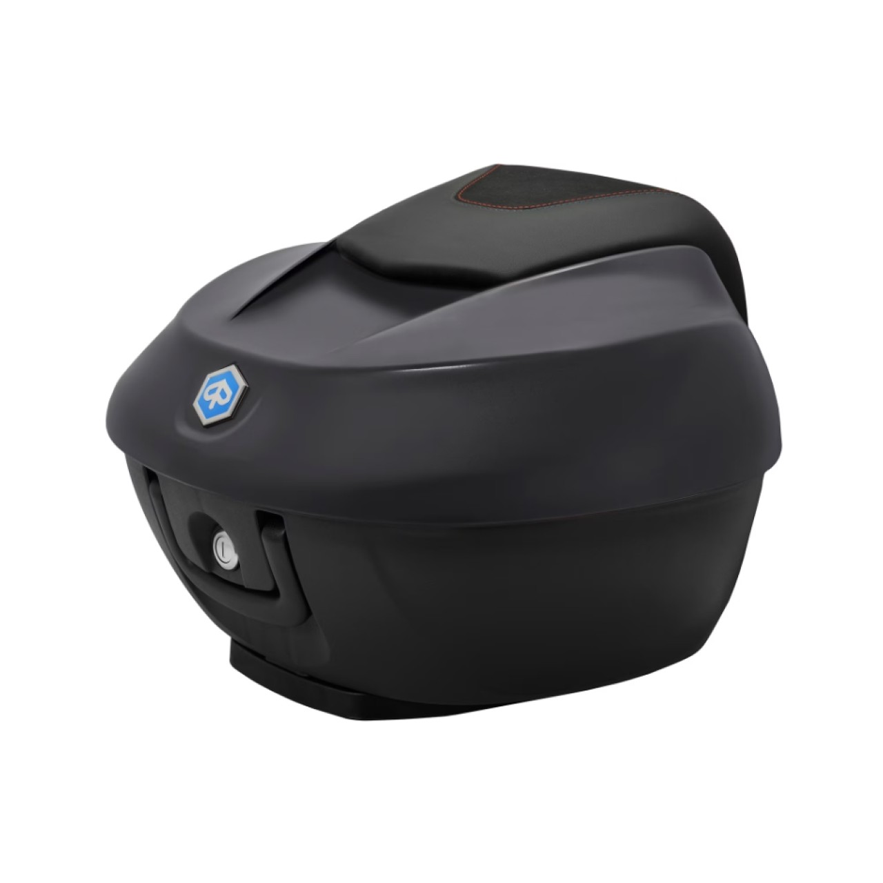 Top Case 36L pour Piaggio Beverly HPE 310 / 400 avec couvercle peint - noir mat 93/B