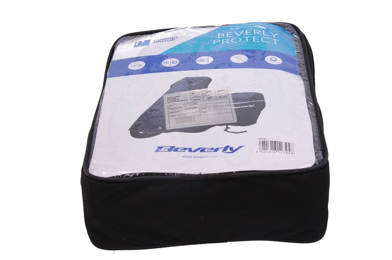 Garage extérieur pliable noir pour Piaggio Beverly HPE 310 / 400